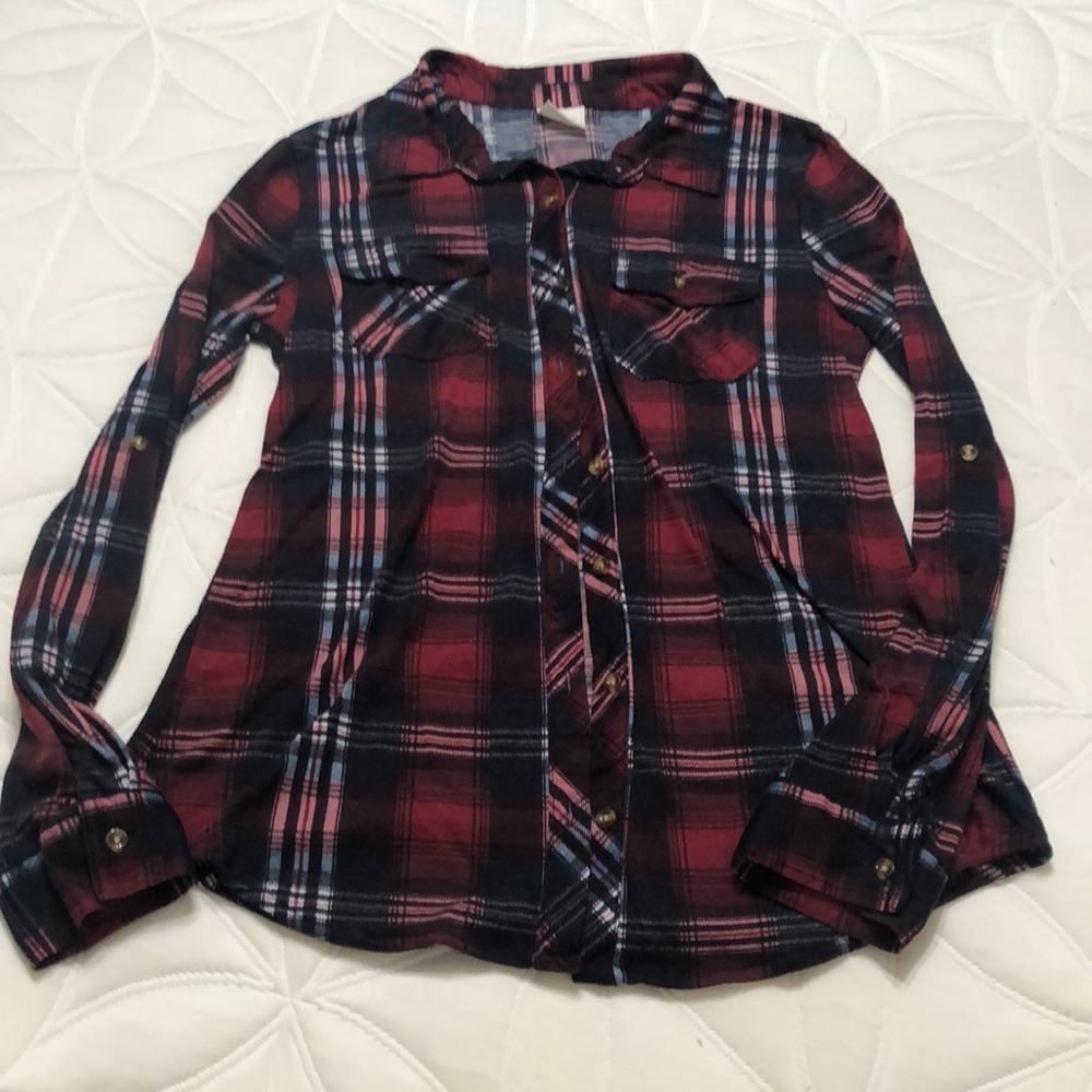 Long sleeve flannel